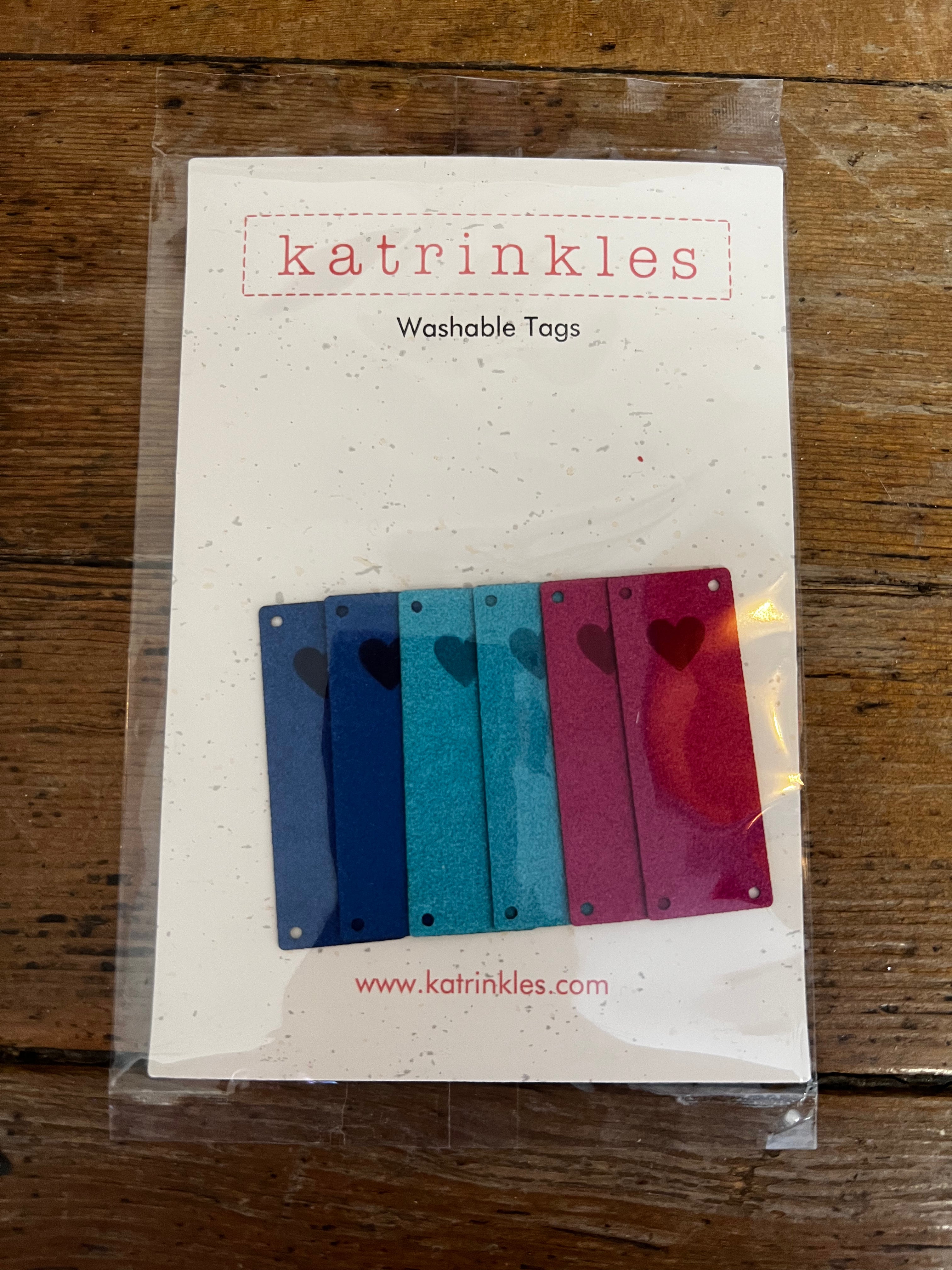 Katrinkles Washable Tags